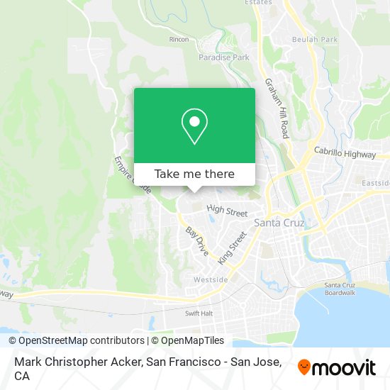 Mapa de Mark Christopher Acker