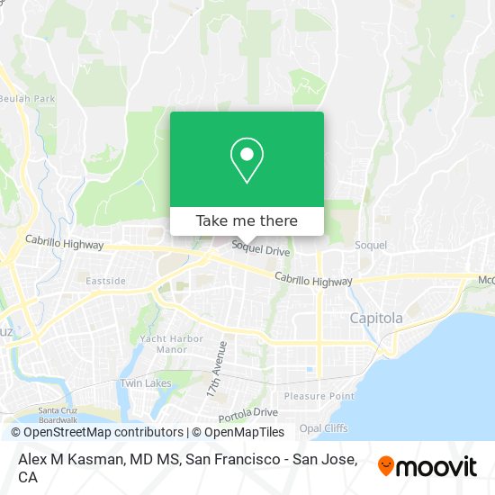 Alex M Kasman, MD MS map