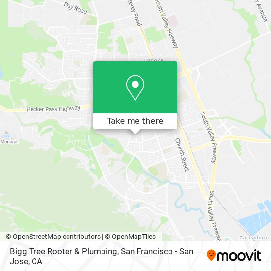 Bigg Tree Rooter & Plumbing map