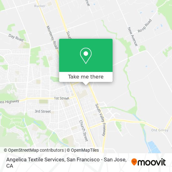 Angelica Textile Services map