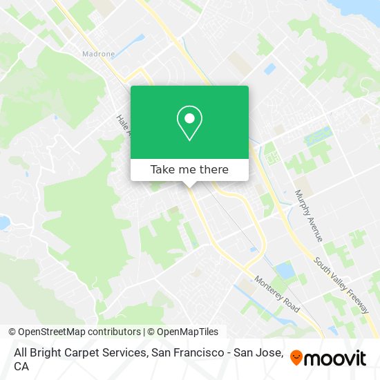 All Bright Carpet Services map