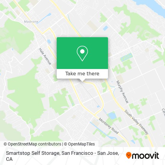 Mapa de Smartstop Self Storage