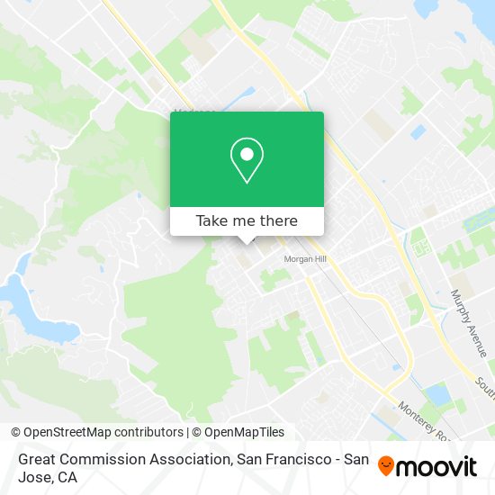 Great Commission Association map