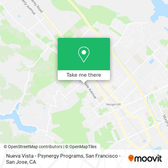 Nueva Vista - Psynergy Programs map