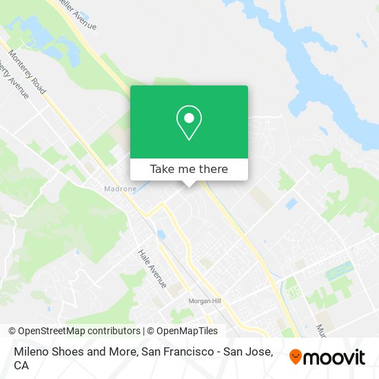 Mileno Shoes and More map