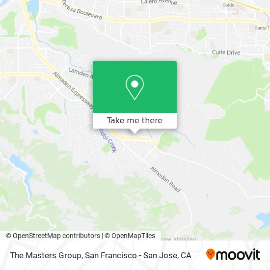 The Masters Group map