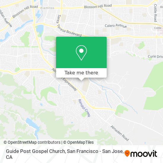 Guide Post Gospel Church map