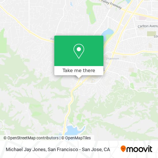 Michael Jay Jones map