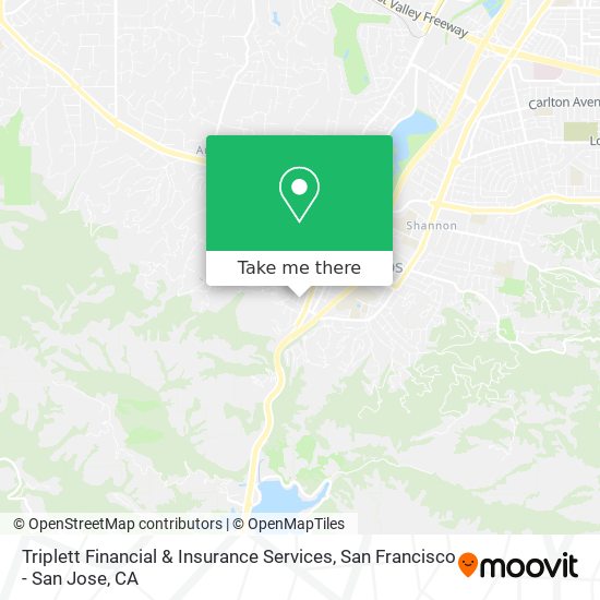 Triplett Financial & Insurance Services map