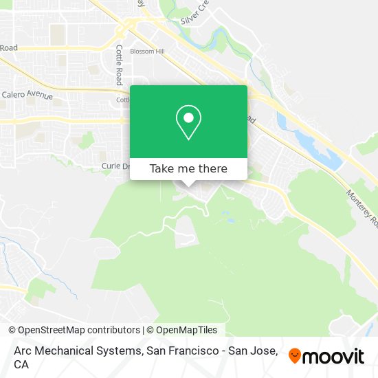 Mapa de Arc Mechanical Systems