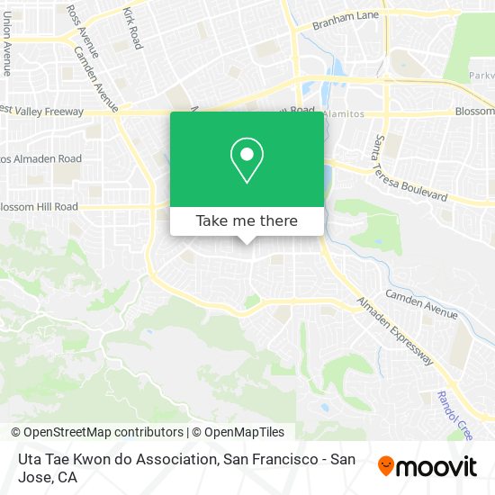 Mapa de Uta Tae Kwon do Association