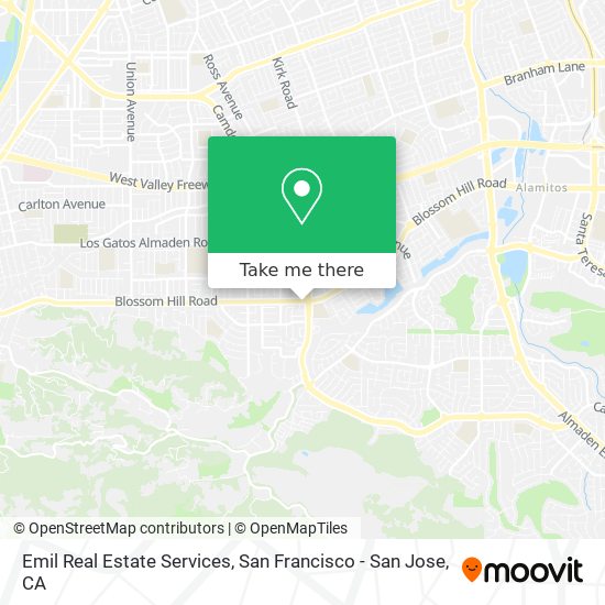 Emil Real Estate Services map