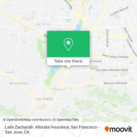 Laila Zachariah: Allstate Insurance map