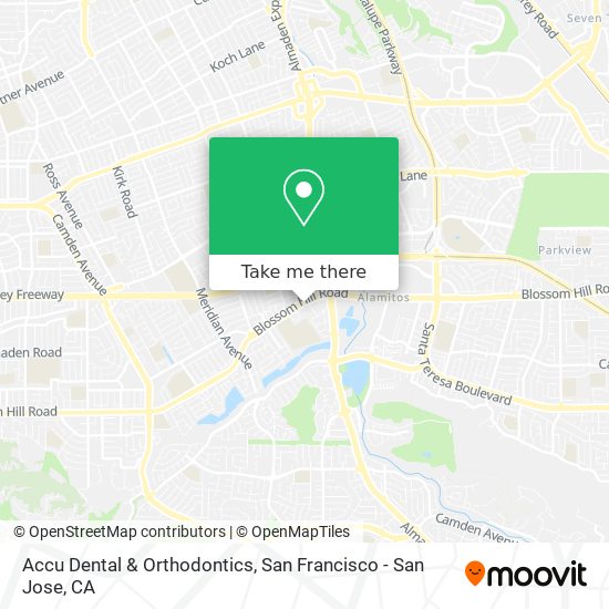 Mapa de Accu Dental & Orthodontics