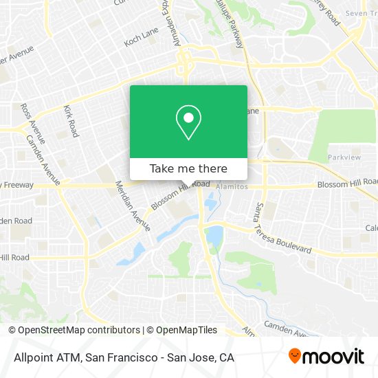 Mapa de Allpoint ATM