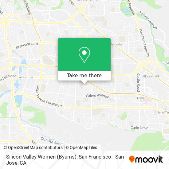 Silicon Valley Women (Byums) map