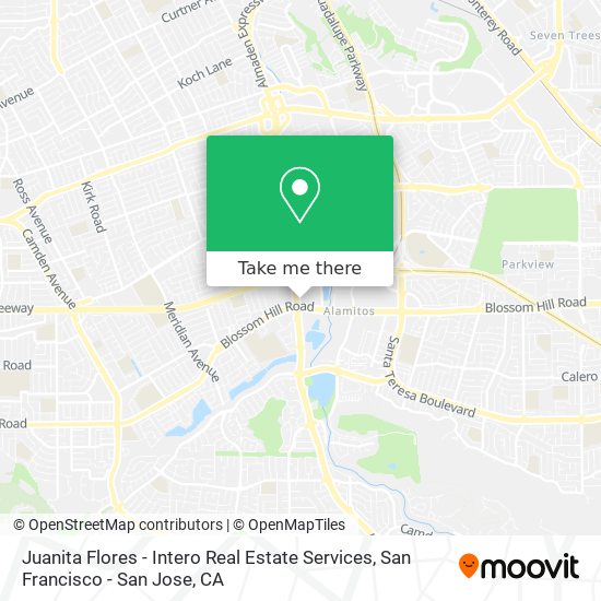 Juanita Flores - Intero Real Estate Services map