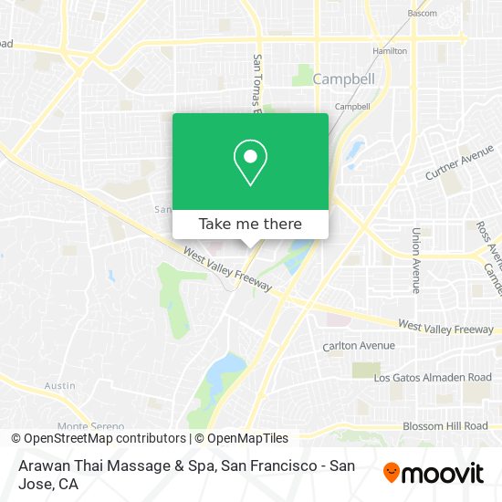Arawan Thai Massage & Spa map