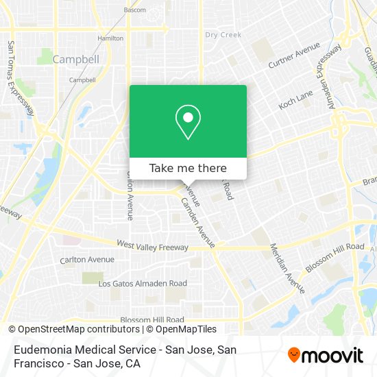 Eudemonia Medical Service - San Jose map