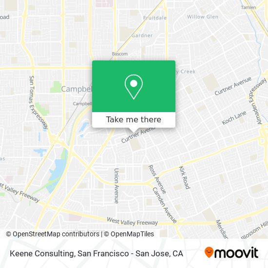 Mapa de Keene Consulting