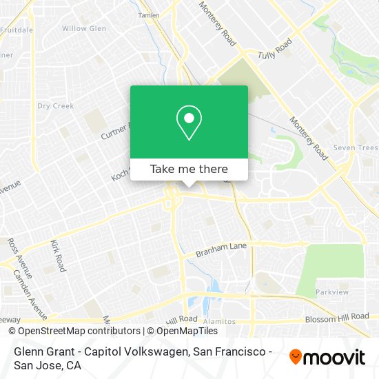 Mapa de Glenn Grant - Capitol Volkswagen