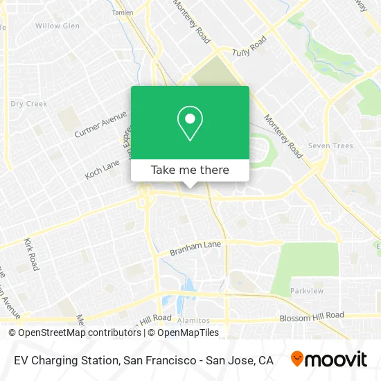 EV Charging Station map