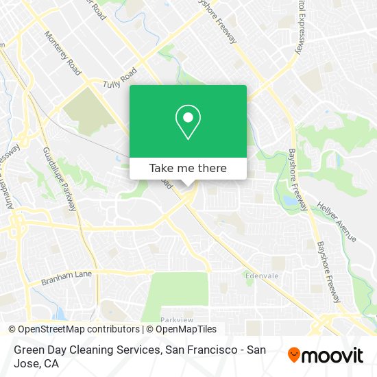 Mapa de Green Day Cleaning Services