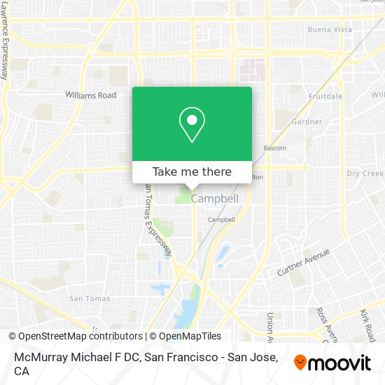McMurray Michael F DC map