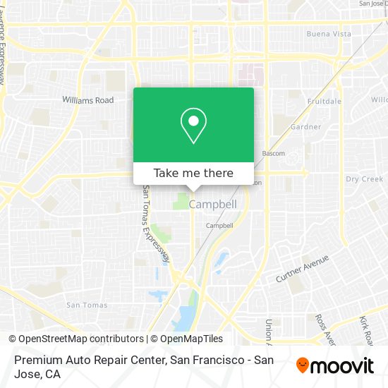 Premium Auto Repair Center map