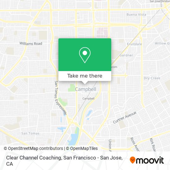 Clear Channel Coaching map