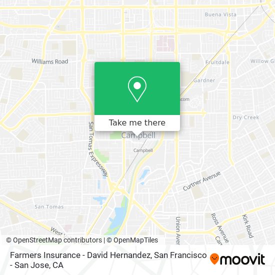 Mapa de Farmers Insurance - David Hernandez