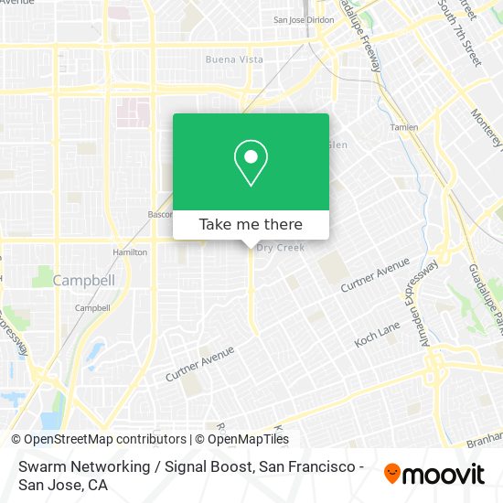 Mapa de Swarm Networking / Signal Boost