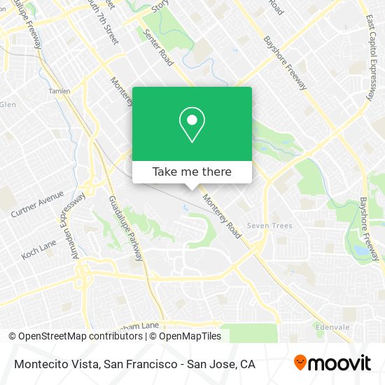 Montecito Vista map
