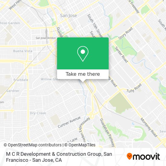 M C R Development & Construction Group map