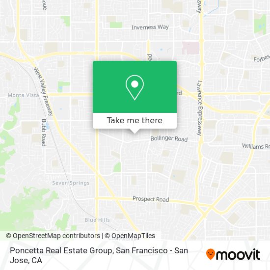 Poncetta Real Estate Group map