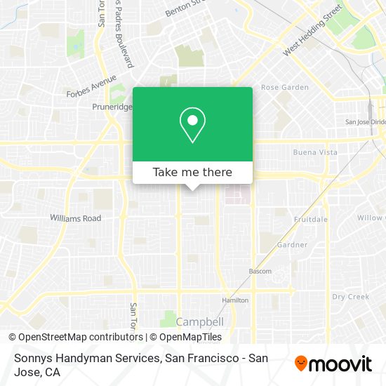 Sonnys Handyman Services map