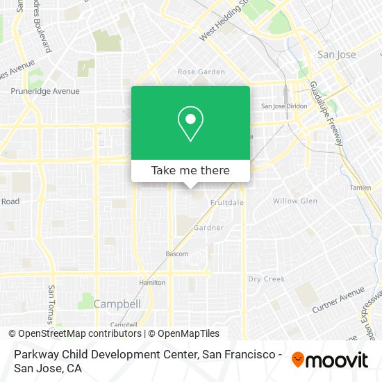 Parkway Child Development Center map