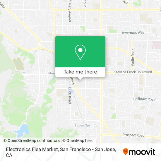 Electronics Flea Market map