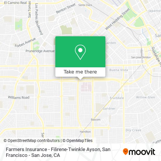 Farmers Insurance - Filirene-Twinkle Ayson map