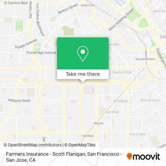 Mapa de Farmers Insurance - Scott Flanigan