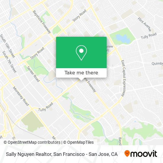 Sally Nguyen Realtor map