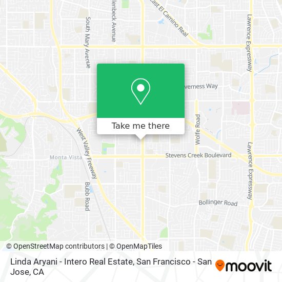 Mapa de Linda Aryani - Intero Real Estate