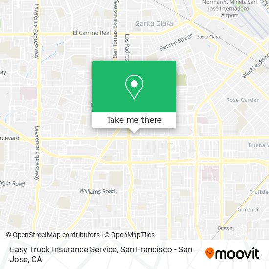 Mapa de Easy Truck Insurance Service