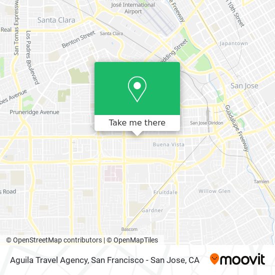 Mapa de Aguila Travel Agency