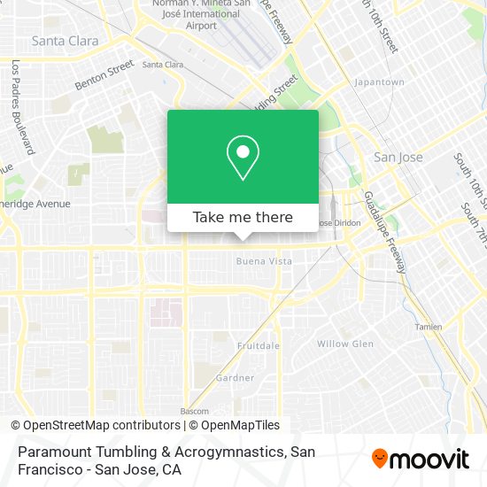 Mapa de Paramount Tumbling & Acrogymnastics