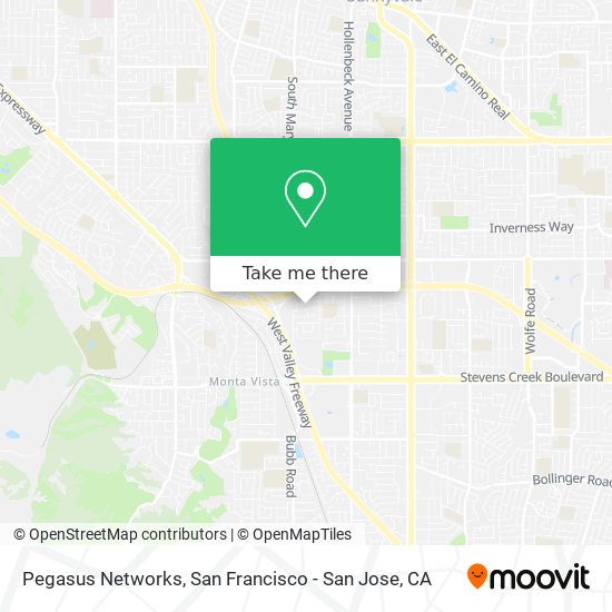 Pegasus Networks map