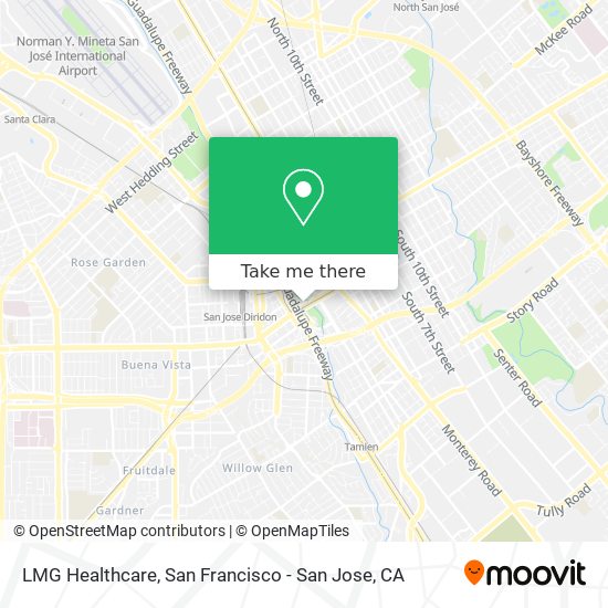 Mapa de LMG Healthcare