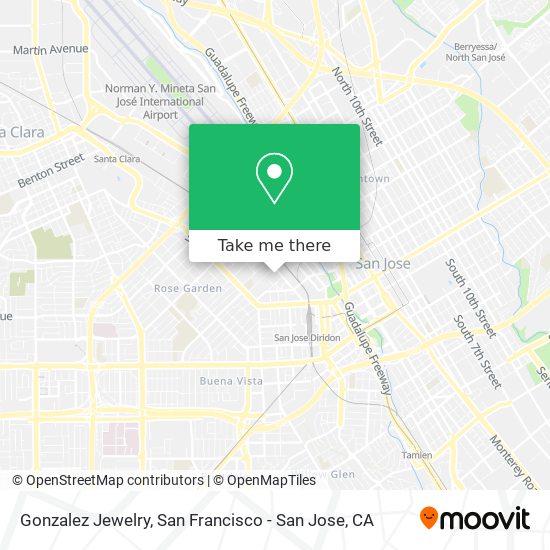 Gonzalez Jewelry map