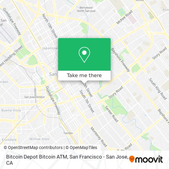 Bitcoin Depot Bitcoin ATM map