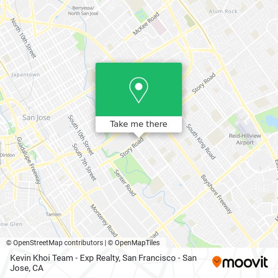 Mapa de Kevin Khoi Team - Exp Realty